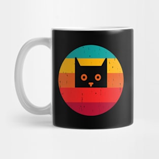 Funny Cat Gift Retro Vintage Mug